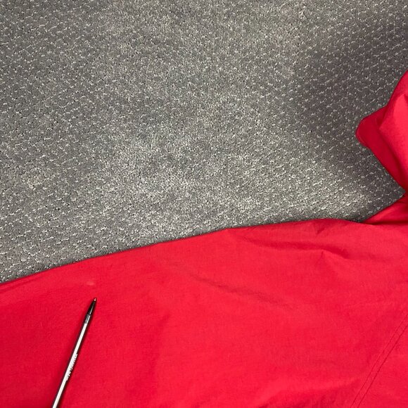 Honda Red Riders Club Anorak Windbreaker Jacket Men's Medium EZEM  System Hooded - Picture 12 of 16